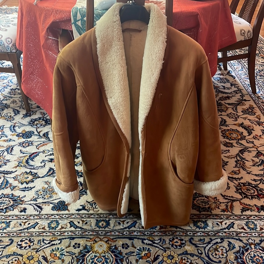 Shearling coat